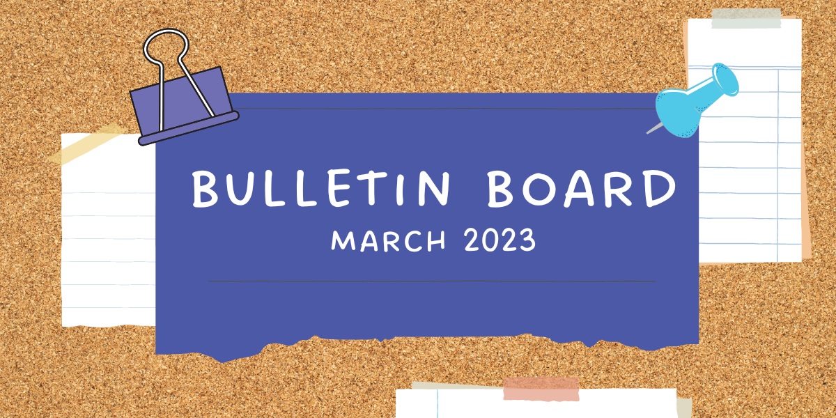 Bulletin Board March 2023 NC LIVE